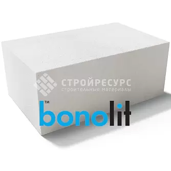 Блок Bonolit стеновой D400 B2.0 В2.5 600*200*400 в "Строй-Ресурсе"